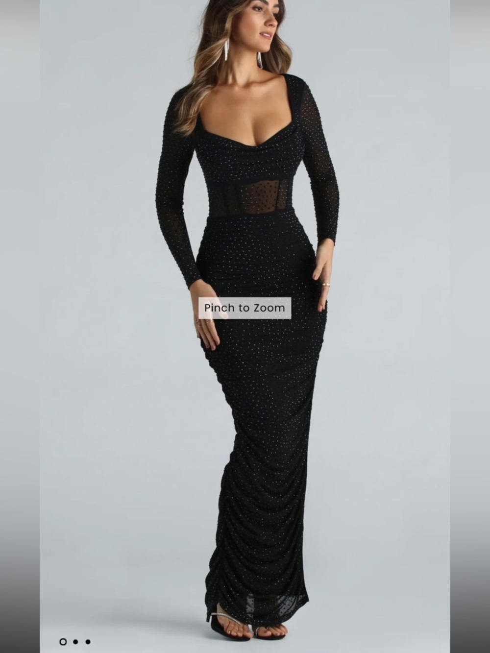 Windsor Rhinestone Dress NWT